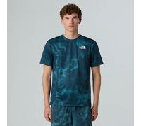 The North Face T-shirt Imprimé 24/7 Pour Homme Deep Cypress Light Refractions Print Taille XXL male