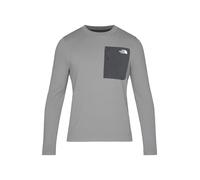 THE NORTH FACE T-Shirt 'KECHA' gris basalte / gris foncé / blanc, Taille S