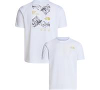 The North Face - T-shirt léger et à séchage rapide - M Foundation Mount SS Tee TNF White pour Homme - Taille XXL - Blanc Blanc XXL