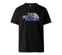 THE NORTH FACE - T-shirt lifestyle - M S/s Mountain Line T-shirt Tnf Black - Tee Shirt Mc | The North Face - S - male S