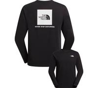 The North Face - Evolution Box NSE Regular Long Sleeve - Haut à manches longues - S - black / white