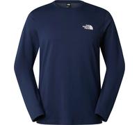 The North Face - L/S Simple Dome Tee - Haut à manches longues - L - summit navy