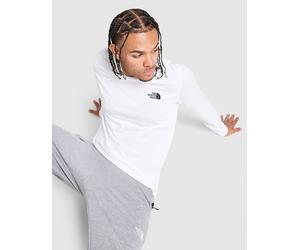 The North Face T-shirt Manches Longues Simple Dome Homme - Blanc XXL