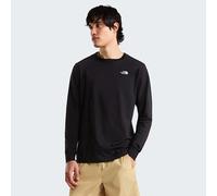 The North Face T-shirt Manches Longues Standard Simple Dome Evolution Pour Homme Tnf Black Taille S male