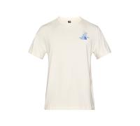 THE NORTH FACE T-Shirt 'MOUNTAIN CELEBRATION' azur / bleu clair / orange foncé / blanc, Taille XXL
