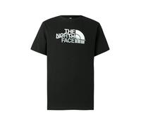THE NORTH FACE T-Shirt 'Mountain Line' opal / noir / blanc, Taille L