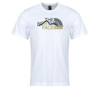 The North Face T-shirt MOUNTAIN LINE REGULAR SHORT SLEEVE TEE TNF in Blanc EU M