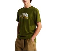 The North Face T-shirt Mountain Line Regular Vert - NF0A8GUXBRI L