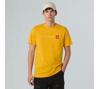 The North Face T-shirt Never Stop Exploring Pour Homme Summit Gold Taille XS male