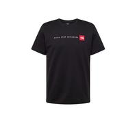 THE NORTH FACE T-Shirt 'Never Stop Exploring' rouge / noir / blanc, Taille XS