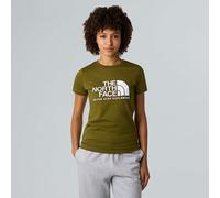 The North Face T-shirt New Peak Pour Femme Forest Olive Taille M female