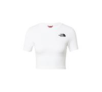 The North Face Esential Cropped Slim Short Sleeve T-shirt Blanc M / Short Femme