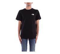 The North Face - T-shirt Noir Logo Avant Coupe Standard - Homme - Tops - Noir - Taille: XL