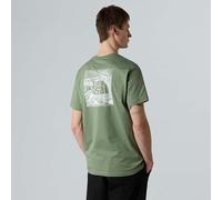 The North Face T-shirt Nse Box Celebration Pour Homme Bark Mist Taille XXL male