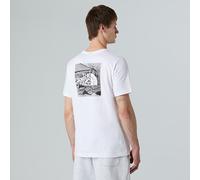 The North Face T-shirt Nse Box Celebration Pour Homme Tnf White Taille S male