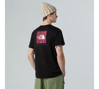 The North Face T-shirt Nse Box Raku Horse Infill Pour Homme Tnf Black-cardinal Red Raku Horse Print Taille S male