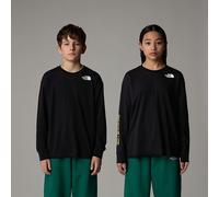 The North Face T-shirt Oversize À Manches Longues Varsity Graphic Pour Enfant Tnf Black Taille M male