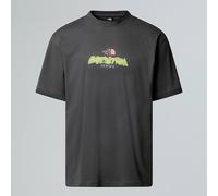 The North Face T-shirt Oversize Expedition Celebration Unisexe Anthracite Grey Taille S male