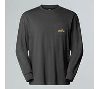 The North Face T-shirt Oversize Manches Longues Expedition Celebration Unisexe Anthracite Grey Taille XS male