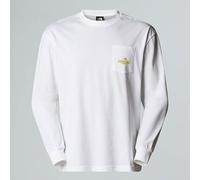 The North Face T-shirt Oversize Manches Longues Expedition Celebration Unisexe Tnf White Taille M male