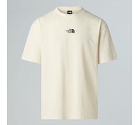 The North Face T-shirt Oversize Mountain Fun Unisexe White Dune Taille L male