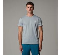 The North Face T-shirt Reaxion Amp Pour Homme Mid Grey Heather Taille S male