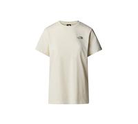The North Face - Women's S/S Box NSE Relaxed Tee - T-shirt - L - white dune / slate moss