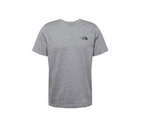 THE NORTH FACE T-Shirt 'Simple Dome' gris chiné / noir, Taille S
