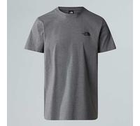 The North Face T-shirt Simple Dome Pour Homme Tnf Medium Grey Heather Taille L male