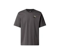 THE NORTH FACE T-Shirt 'U Flower Dome' jaune clair / anthracite / noir, Taille S