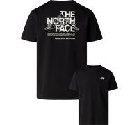 The North Face - T-shirt urbain en coton et polyester léger - M Mountain Sketch Regular Short Sleeve TNF Black pour Homme en Coton - Taille XXL - Noir XXL