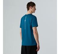 The North Face T-shirt Vertical Logo Pour Homme Mineral Ink Taille S male