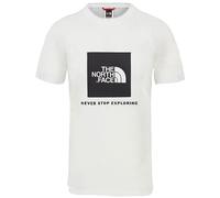 The North Face Tee Shirt 3bqo Raglan Red Box Blanc H S