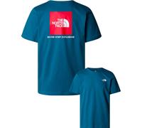 T-shirt The North Face Redbox manches courtes bleu blanc rouge - XL