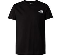 THE NORTH FACE Teen Box Nse Regular Ss Tee - Enfant - Noir - taille 7/8 ans- modèle 2026
