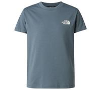 THE NORTH FACE T-Shirt bleu marine / gris basalte / blanc, Taille 146-152