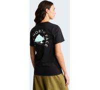 The North Face The North Face Black Monte Blue Print Regular T-Shirt