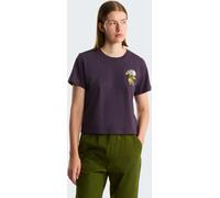 The North Face The North Face Purple Flora Embroidered Graphic T-Shirt