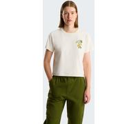 The North Face The North Face White Flora Embroidered Graphic T-Shirt
