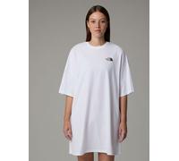 The North Face The North Face White The North Face Oversized Simple Dome 100% Cotton T-Shirt Dress