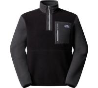 The North Face - Polaire demi-zippée - M Yumiori 1/4 Zip TNF Black Asphalt Grey pour Homme - Taille S - Noir Noir S
