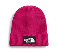 The North Face TNF Box Cuffed Beanie | Classic Fit, Youth Winter Hat with Woven Logo Or Embroidered Icon Patch Bonnet, Lali Guran, Taille Unique Mixte bébé
