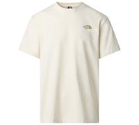 The North Face - TNF Snack Relaxed Short Sleeve Tee - T-shirt - L - white dune