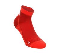 The North Face Chaussettes de running Trail Run Quarter EU 38-40 iron clay / lava red