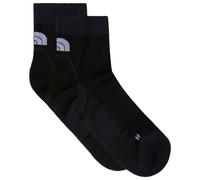 The North Face - Trail Run Quarter Socks - Chaussettes de running - Unisex M | EU 41-43 - tnf black