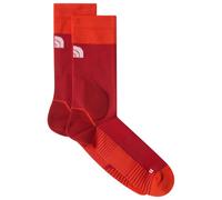The North Face - Trail Run Socks Crew - Chaussettes de running - EU 38-40 - iron clay / lava red