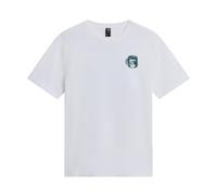 The North Face - U Basecamp Barista Rlx Ss Tee-Graphic - T-shirt homme TNF White / Pacific Teal - S