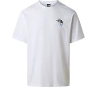 THE NORTH FACE U Explore Carabiner Relaxed Ss Tee - Femme - Blanc - taille M- modèle 2026