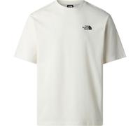 The North Face - T-shirt en coton - U Explore Gear Relaxed S/S Tee White Dune pour Homme en Coton - Taille M - Beige Beige M