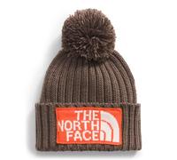 The North Face - Heritage Ski Tuke - Bonnet - One Size - smokey brown / tnf orange